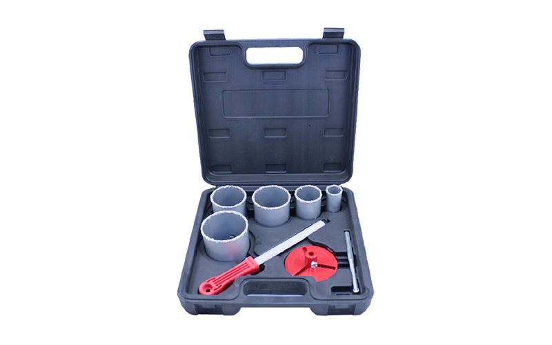 Hole saw set